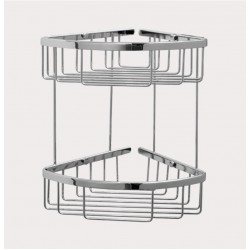 Γωνιακή Σπογγοθήκη Διπλή Verdi 9020422 Χρωμέ